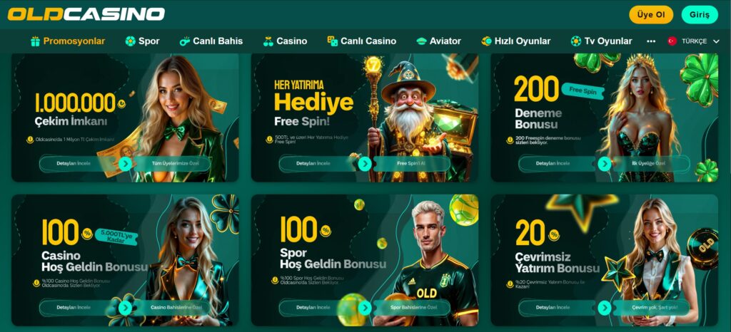 oldcasino bonusları