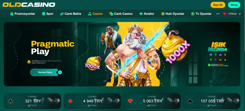 oldcasino slot oyunları