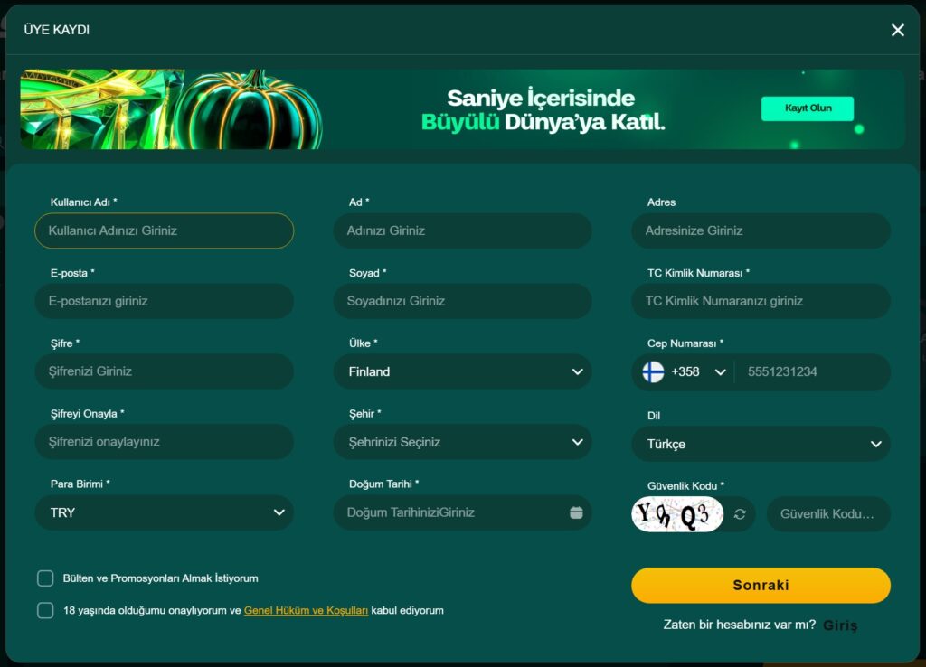 oldcasino kayıt olma avantajları